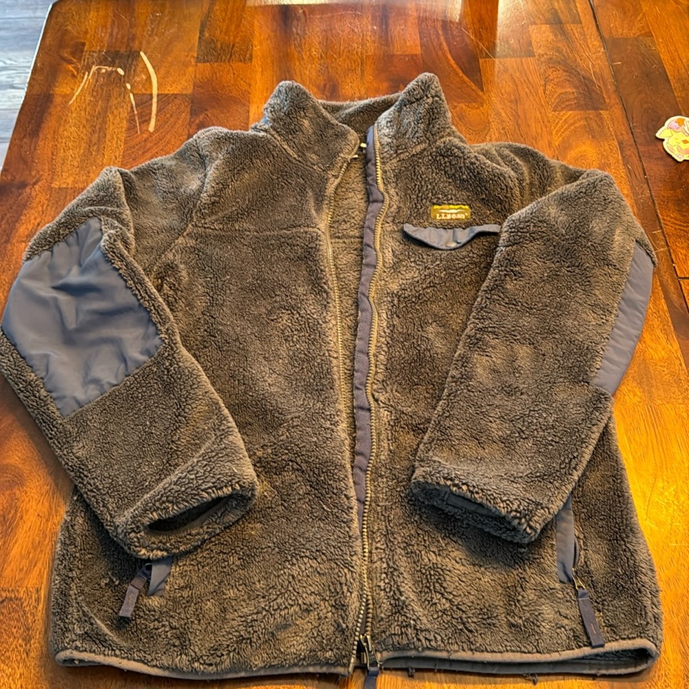 llbean fleece jacket